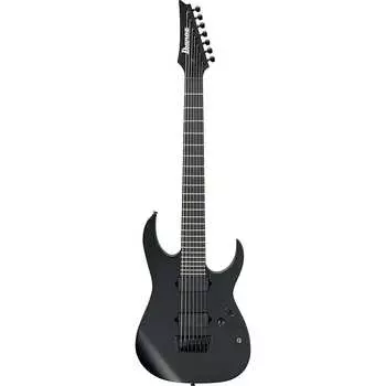 Электрогитара Ibanez RGIXL7BKF RG Iron Label Guitar, Ebony Fretboard, Black Flat