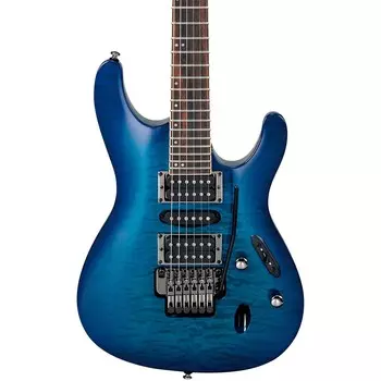 Электрогитара Ibanez S Series S670QM сапфировый синий