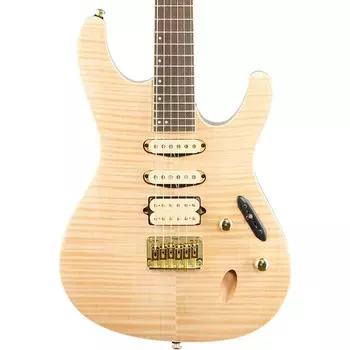 Электрогитара Ibanez SEW761FM Flame Maple Top HSS Guitar w/ Dimarzio Pickups - Natural Flat