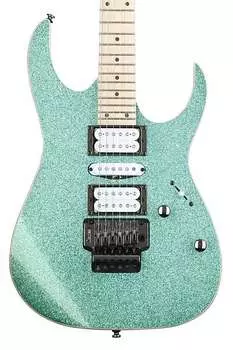 Электрогитара Ibanez Standard RG470MSP Solid Body Electric Guitar - Turquoise Sparkle 7 lbs, 14.4 ozs