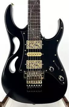 Электрогитара Ibanez Steve Vai Signature PIA3761 Electric Guitar - Onyx Black w/case Serial #: F2334888