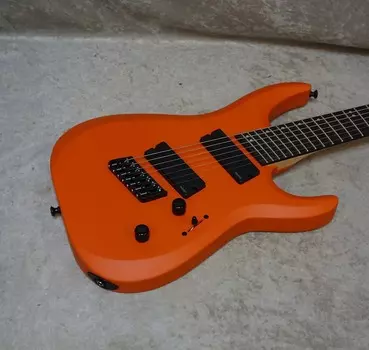 Электрогитара In Stock! 2023 Jackson Pro Plus Series DK Modern HT7 MS guitar in Satin Orange Crush