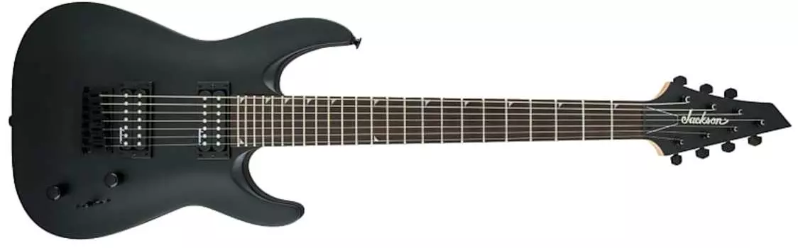 Электрогитара Jackson 7 String JS SERIES DINKY ARCH TOP JS22-7 Satin Black