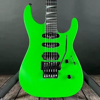 Электрогитара Jackson American Series Soloist SL3, Ebony Fingerboard- Satin Slime Green