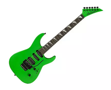 Электрогитара Jackson American Series Soloist SL3 - Satin Slime Green w/Ebony FB