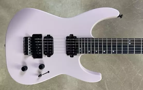 Электрогитара Jackson American Series Virtuoso Streaky Ebony Fingerboard Satin Shell Pink Guitar