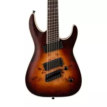 Электрогитара Jackson Concept Series SLAT7P HT MS, 7-струнная (с футляром), Satin Bourbon Burst Concept Series SLAT7P HT MS Electric Guitar, 7-String (with Case)