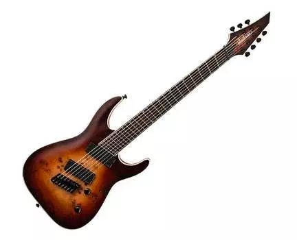Электрогитара Jackson Concept Series Soloist SLAT7P HT MS - Satin Bourbon Burst