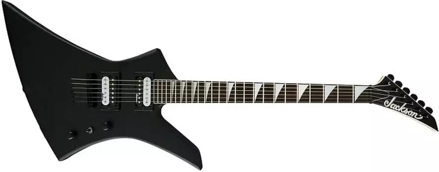 Электрогитара Jackson JS32T Kelly String-Thru Satin Black Finish Electric Guitar