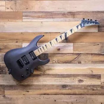 Электрогитара Jackson JS Series Dinky Arch Top JS24 DKAM в цвете Black Stain JS Series Dinky Arch Top JS24 DKAM Electric Guitar in