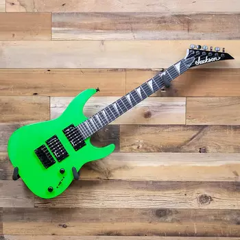 Электрогитара Jackson JS Series Dinky Minion JS1X Electric Guitar, Neon Green