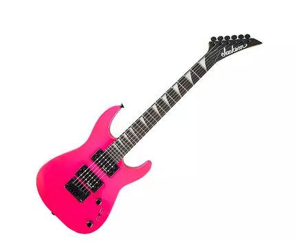 Электрогитара Jackson JS Series JS1X Minion Dinky 2/3 Scale Guitar - Neon Pink