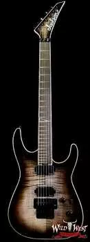 Электрогитара Jackson Limited Edition Wildcard Series Solois SL2FM Ebony Fingerboard Fishman Fluence Pickups Transparent Black Burst