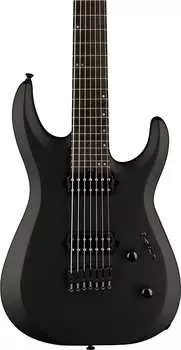 Электрогитара Jackson Pro Plus Dinky MDK7 HT 7-String Electric Guitar, Satin Black w/ Gig Bag