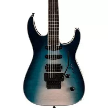 Электрогитара Jackson Pro Plus Series Soloist SLA3Q - Polar Burst, Ebony Fingerboard