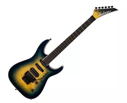 Электрогитара Jackson Pro Plus Series Soloist SLA3Q - Amber Tiger Eye