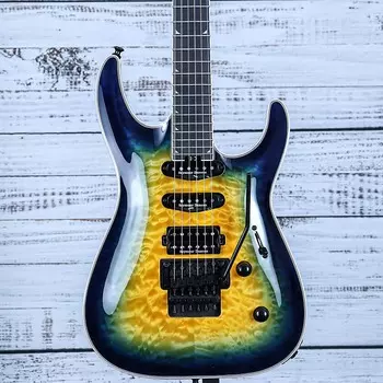 Электрогитара Jackson Pro Plus Series Soloist SLA3Q Guitar | Amber Blue Burst