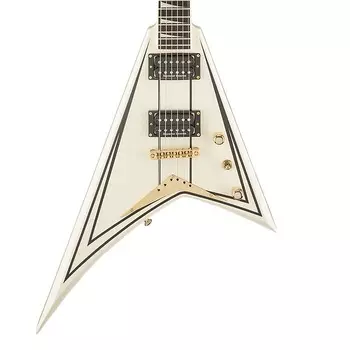Электрогитара Jackson Pro Series Rhoads RRT-3 - Ivory with Black Pinstripes and Ebony Fingerboard