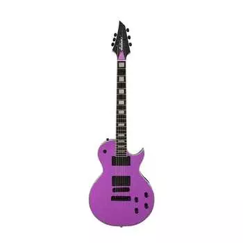 Электрогитара Jackson Pro Series Signature Marty Friedman MF-1 с 6 струнами, накладкой на гриф из черного дерева, корпусом из красного дерева и треснутым зеркальным верхом (для правой руки, пурпурное зеркало)