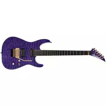 Электрогитара Jackson Pro Series Soloist SL2Q MAH Guitar, Ebony Fretboard, Transparent Purple