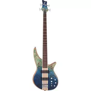 Электрогитара Jackson Pro Series Spectra Bass SBP IV, карамелизированный гриф Jatoba, карибский синий