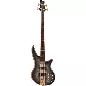 Электрогитара Jackson Pro Series Spectra Bass SBP IV, карамелизированный гриф Jatoba, прозрачный черный взрыв