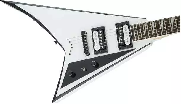 Электрогитара Jackson Rhoads JS32T Electric Guitar - White with Black Bevels
