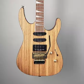 Электрогитара Jackson SL3X Soloist Zebrawood - Rosewood Fingerboard - Natural - NEW !