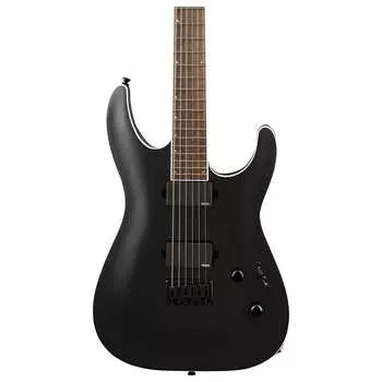 Электрогитара Jackson Soloist SLA6 DX Arch Top Baritone, Satin Black