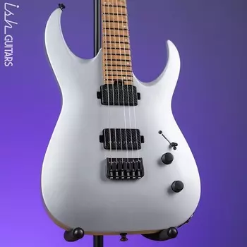 Электрогитара Jackson USA Custom Shop Misha Mansoor Signature Juggernaut HT6 Satin Silver