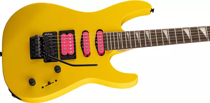 Электрогитара Jackson X Series Dinky DK3XR HSS, Laurel Fingerboard, Caution Yellow