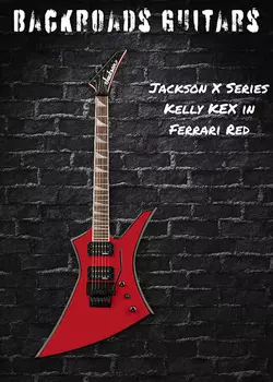 Электрогитара Jackson X Series Kelly KEX in Ferrari Red