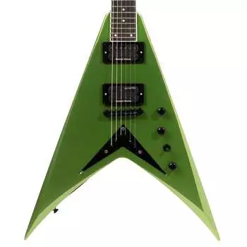 Электрогитара Kramer Dave Mustaine Vanguard Rust in Peace Electric Guitar, Alien Tech Green