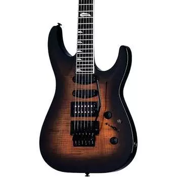 Электрогитара Kramer SM-1 Figured Electric Guitar Black Denim Perimeter