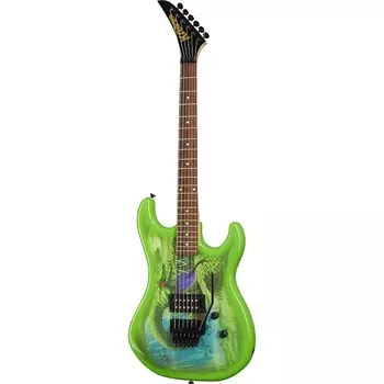 Электрогитара Kramer Snake Sabo Signature Baretta Electric Guitar - Snake Green