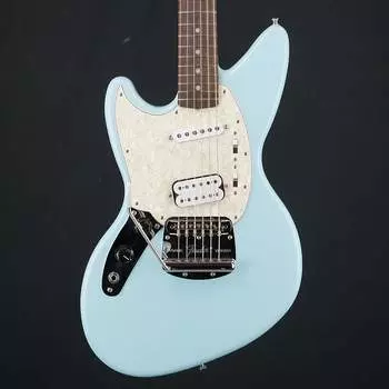 Электрогитара Kurt Cobain Jag-Stang Left-Hand, Rosewood Fingerboard, Sonic Blue