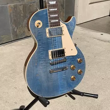 Электрогитара Les Paul Standard 50s Figured Top in Ocean Blue