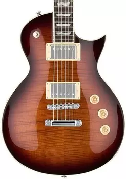 Электрогитара LTD by ESP Eclipse EC-256 FM Dark Brown Sunburst Single Cutaway Electric Guitar