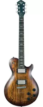 Электрогитара Michael Kelly Patriot Decree OP Electric Guitar – Tobacco Burst Finish With Open Pore Ebony Fretboard