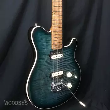 Электрогитара Music Man Axis Super Sport Yucatan Blue Flame