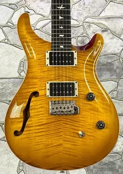 Электрогитара Paul Reed Smith CE24 Semi Hollow Figured 85-15 in McCarty Sunburst With a Pattern Thin Neck and Gig bag