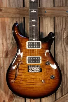 Электрогитара Paul Reed Smith CE 24 Semi-Hollow, RW FB, Black Amber