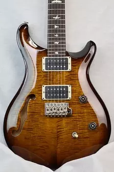 Электрогитара Paul Reed Smith CE 24 Semi-Hollow 2023 - Black Amber - PRS