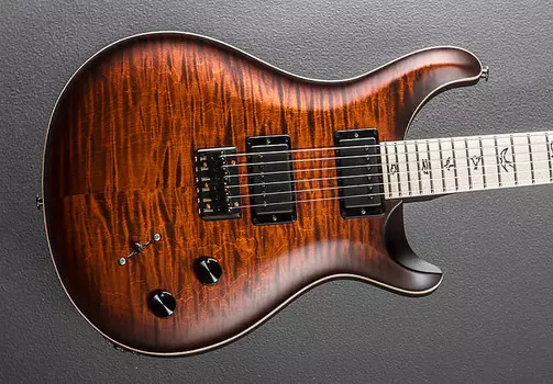Электрогитара Paul Reed Smith Dustie Waring CE-24 Hardtail Limited Edition - Burnt Amber Smokeburst