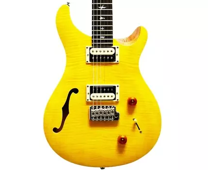 Электрогитара Paul Reed Smith PRS SE Custom 22 в желтом цвете Сантана