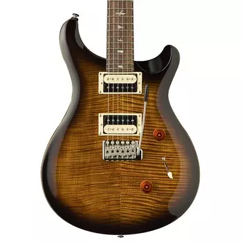 Электрогитара Paul Reed Smith PRS SE Custom 24 Electric Guitar Black Gold Sunburst w/Bag