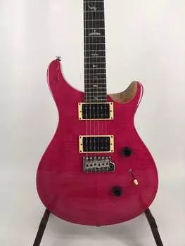Электрогитара Paul Reed Smith PRS SE Custom 24 Electric Guitar Bonnie Pink with Gigbag Ser#C55186