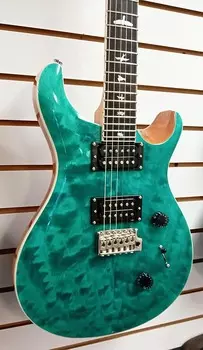 Электрогитара Paul Reed Smith PRS SE Custom 24 Quilt Top Guitar Turquoise New