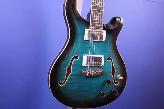 Электрогитара Paul Reed Smith PRS SE Hollowbody II Piezo Peacock Blue CTC F13000