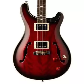 Электрогитара Paul Reed Smith PRS SE Hollowbody Standard Electric Guitar Fire Red Burst w/ Ha